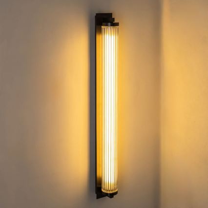 Zuma Line - Dimmelhető LED fali lámpa LED/26W/230V 2700-6500K fekete + távirányító