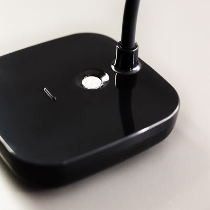 Zuma Line - LED Újratölthető asztali lámpa LED/7W/1200 mAh 3000/4500/6000K fekete