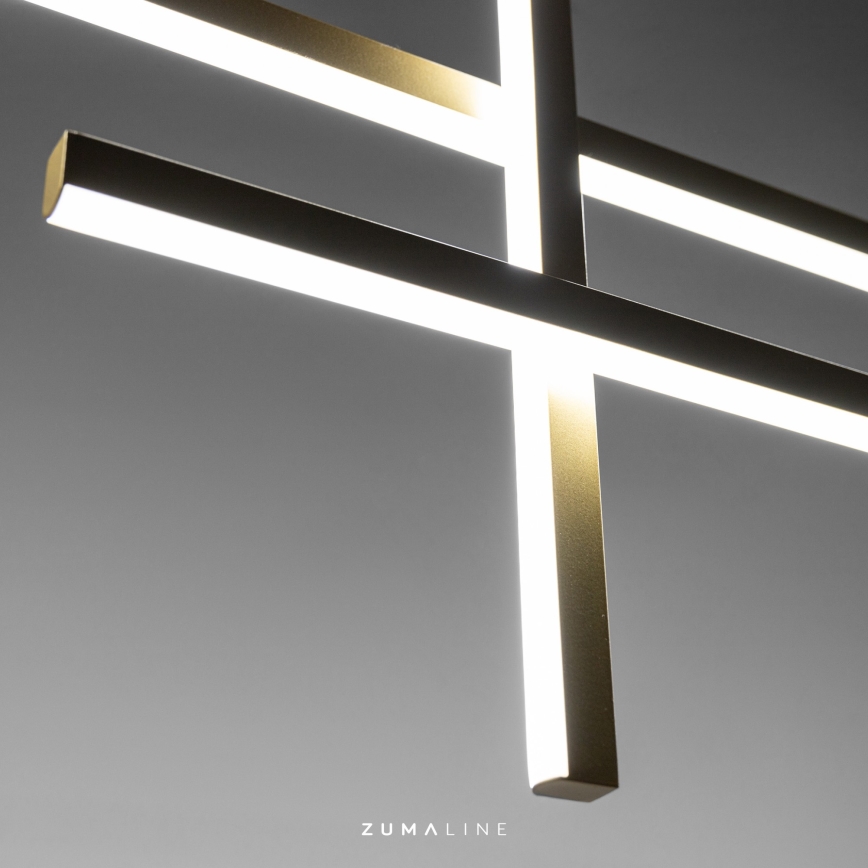 Zuma Line - LED Csillár zsinóron LED/42W/230V 3000/4000/6000K arany