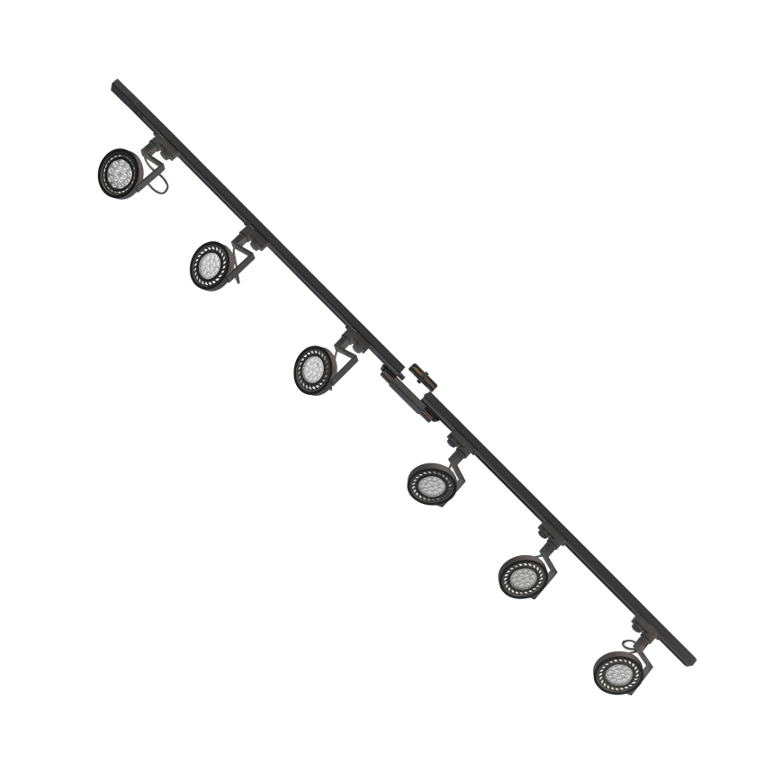 Zuma Line - Spotlámpa sínrendszerrel 6xGU10/10W/230V fekete