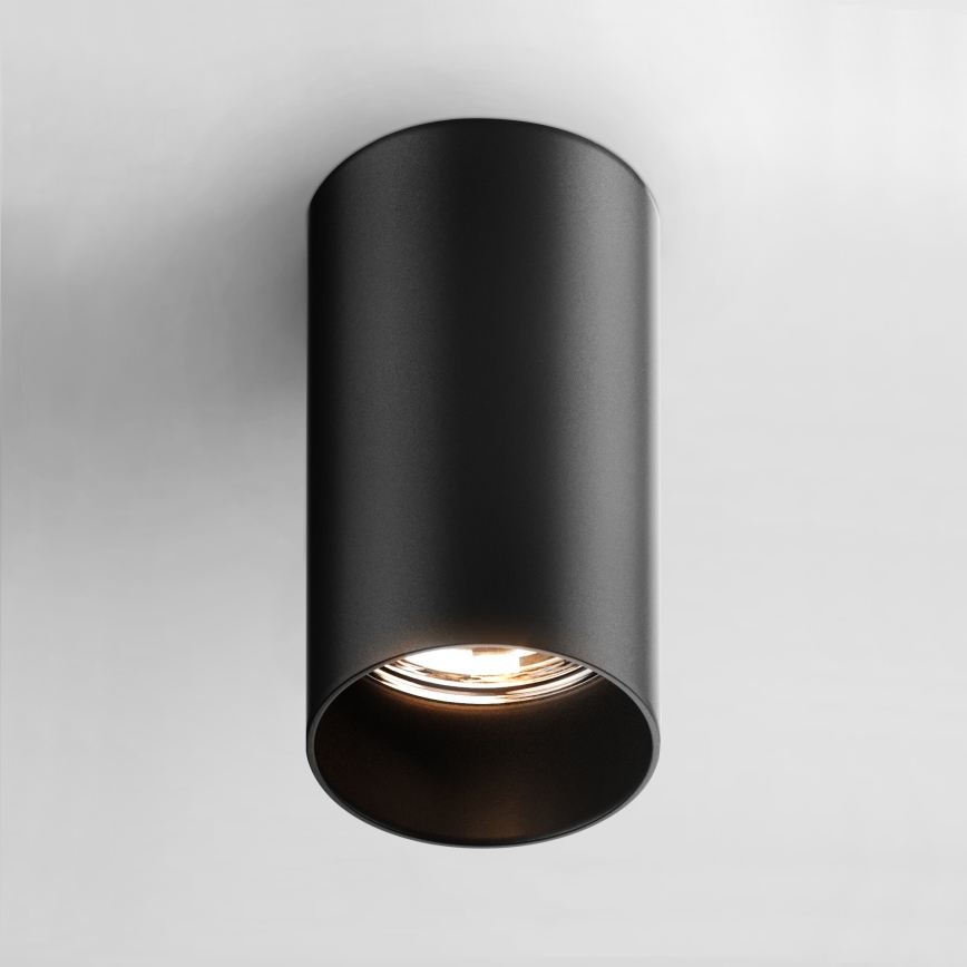 Zuma Line - LED RGBW fényerőszabályozható spotlámpa 1xGU10/4,8W/230V fekete + távirányító