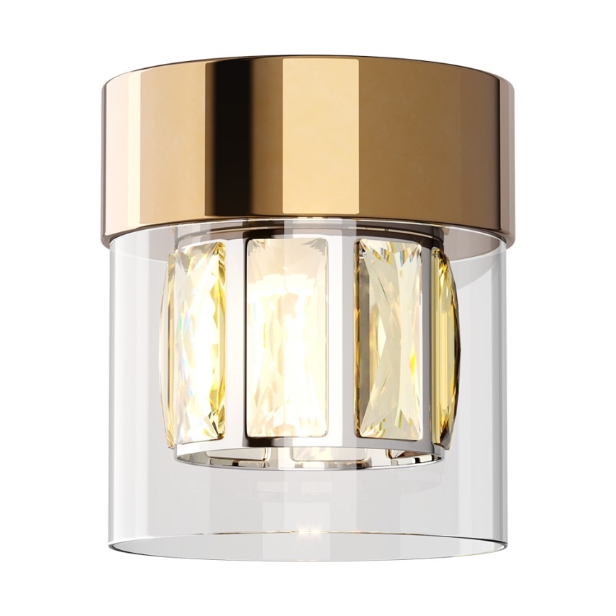 Zuma Line - Kristály mennyezeti lámpa 1xG9/28W/230V arany