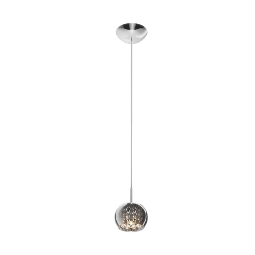 Zuma Line - Csere búra G9 foglalatú csillárhoz, Ø 13 cm, füstszürke