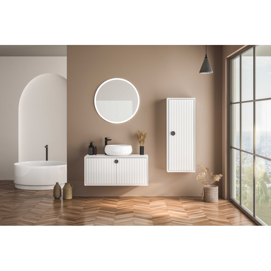 Zuma Line - LED fürdőszobai fali tükör LED háttérvilágítással/36W/230V 3000/4000/6000K átm. 80 cm IP44