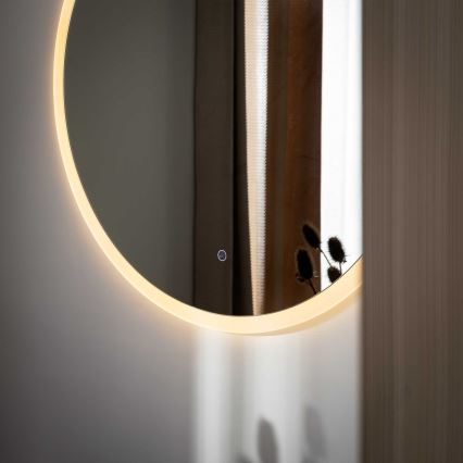 Zuma Line - LED fürdőszobai fali tükör LED háttérvilágítással/36W/230V 3000/4000/6000K átm. 80 cm IP44