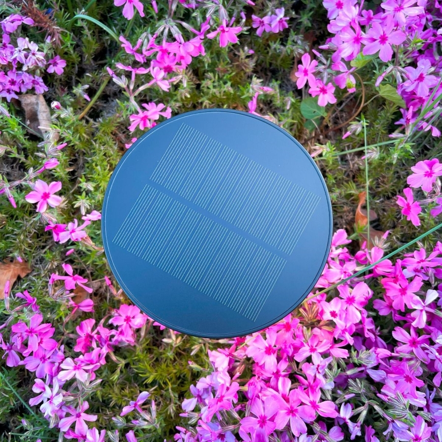 Zuma Line - LED dimmelhető napelemes asztali lámpa LED/2W/2000 mAh IP44 fekete