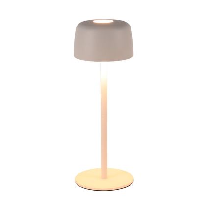 Zuma Line - LED Dimmelhető Asztali lámpa tölthető LED/2W/1200 mAh IP44 fehér