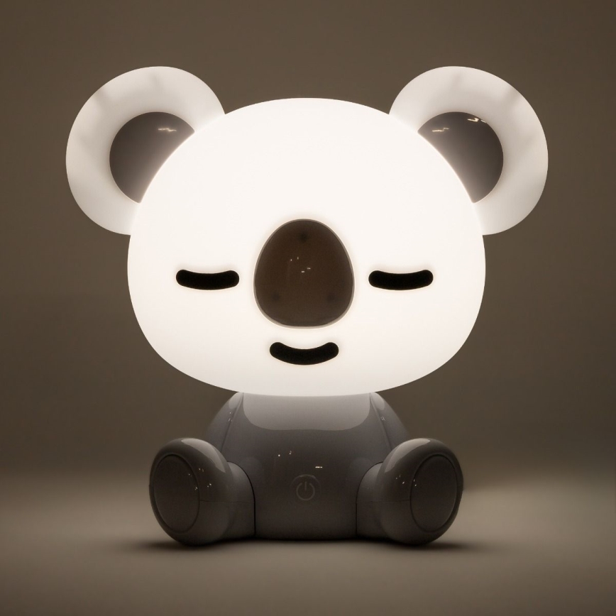 Zuma Line - LED Dimmelhető gyermek érintős asztali lámpa LED/3W/230V koala szürke