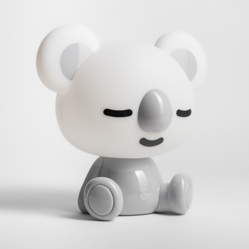 Zuma Line - LED Dimmelhető gyermek érintős asztali lámpa LED/3W/230V koala szürke