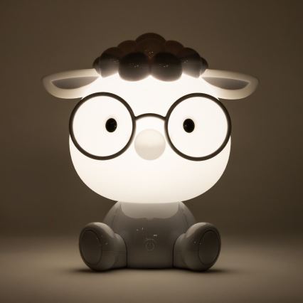 Zuma Line - LED Dimmelhető gyermek érintős asztali lámpa LED/3W/230V bárány szürke