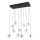 Zuma Line - LED csillár kábelen 11xLED/3W/230V fekete