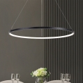 Zuma Line - LED csillár kábelen LED/36W/230V 3000/4000/6000K Ø 80 cm fekete