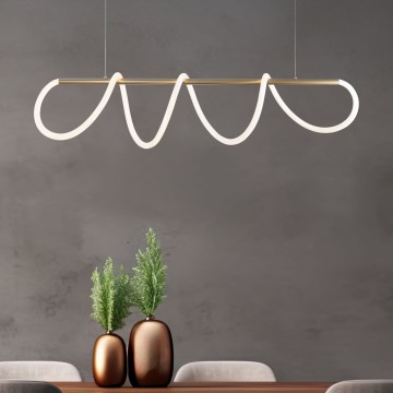 Zuma Line - LED Csillár zsinóron LED/45W/230V 3000/4000/6000K arany