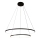 Zuma Line - LED Csillár zsinóron LED/72W/230V 3000/4000/6000K átm. 90 cm fekete