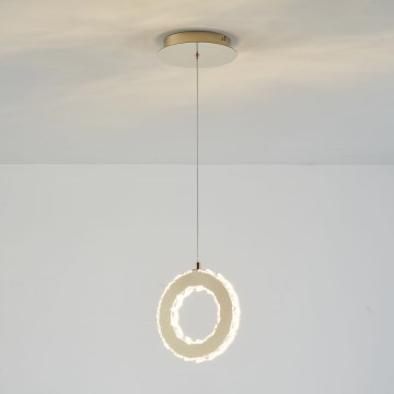 Zuma Line - LED dimmelhető függeszték kábellel LED/10W/230V arany
