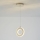 Zuma Line - LED dimmelhető függeszték kábellel LED/10W/230V arany