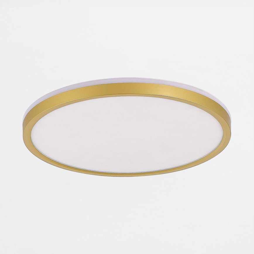 Zuma Line - LED Dimmelhető mennyezeti lámpa LED/26,5W/230V + LED/6,5W 3000/4000/5500K átm. 32 cm arany