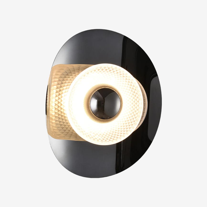 Zuma Line - LED fali lámpatest LED/8W/230V fekete/füstfekete