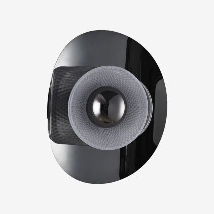 Zuma Line - LED fali lámpatest LED/8W/230V fekete/füstfekete
