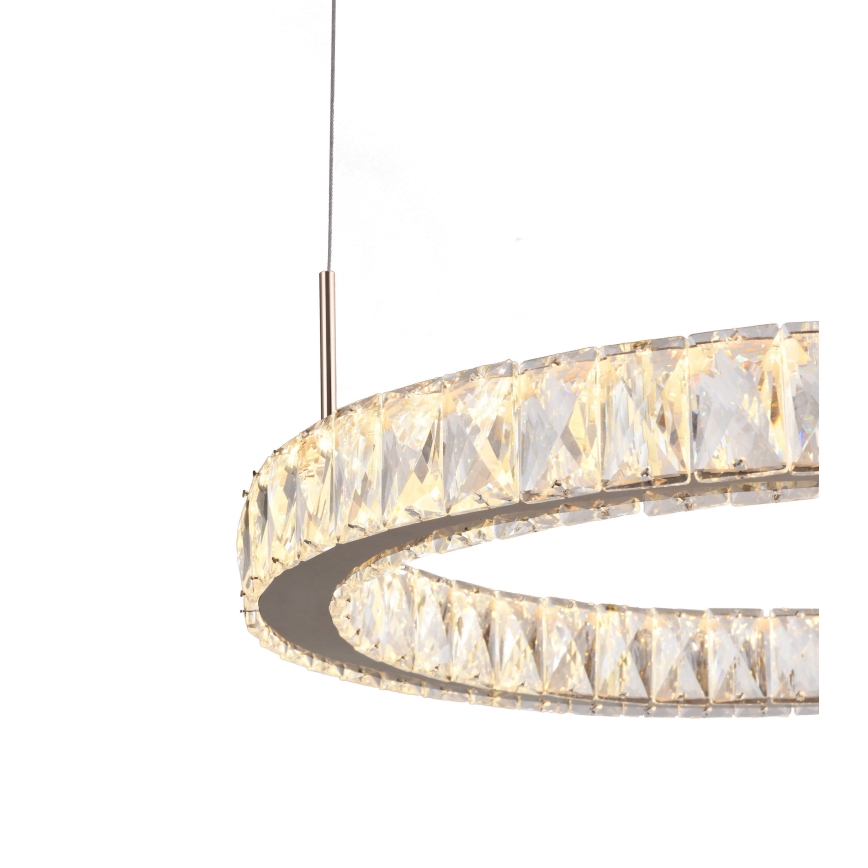 Zuma Line - LED csillár kábelen LED/36W/230V rózsaarany