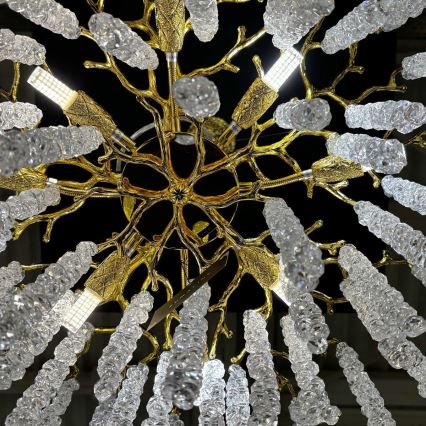 Zuma Line - Csillár zsinóron 8xG9/3,5W/230V arany