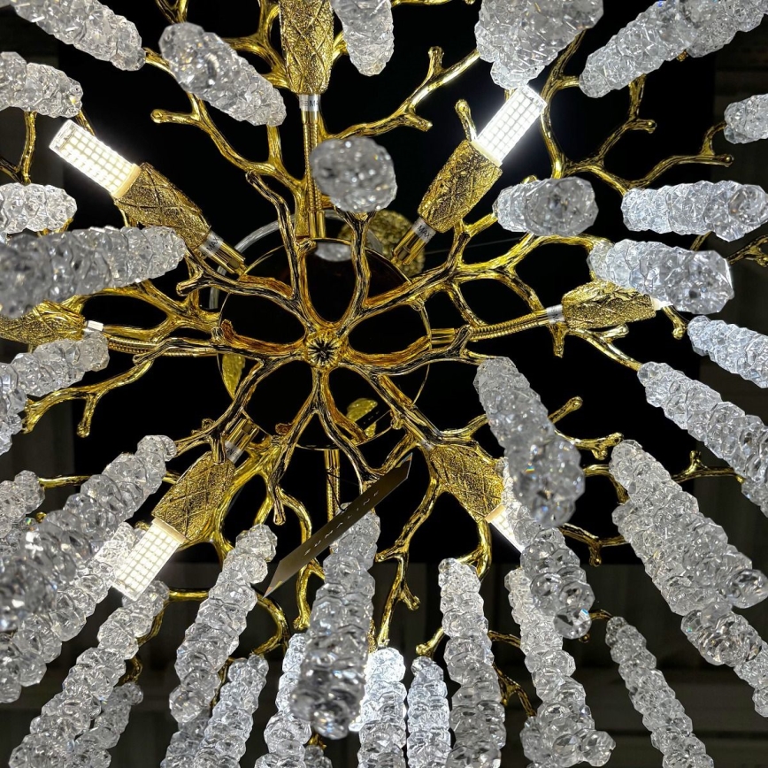 Zuma Line - Csillár zsinóron 8xG9/3,5W/230V arany