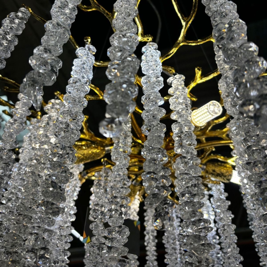 Zuma Line - Csillár zsinóron 8xG9/3,5W/230V arany