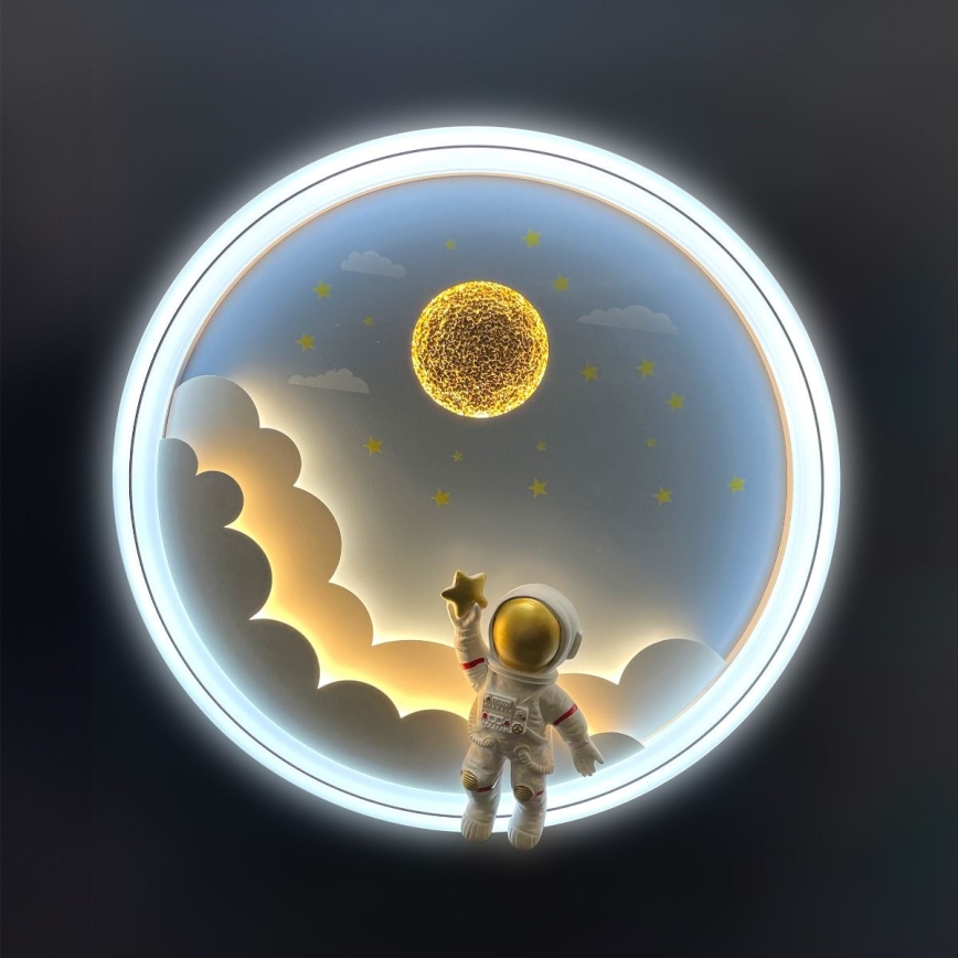 Zuma Line - LED Dimmelhető dětské Mennyezeti lámpa LED/42W/230V 3000/5700K astronaut