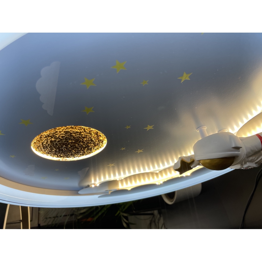 Zuma Line - LED Dimmelhető dětské Mennyezeti lámpa LED/42W/230V 3000/5700K astronaut