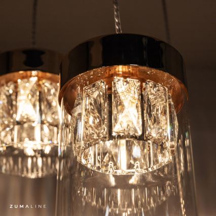 Zuma Line - Kristálycsillár zsinóron 3xG9/28W/230V