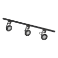 Zuma Line - Sínes rendszerű spotlámpa 3xGU10/15W/230V fekete